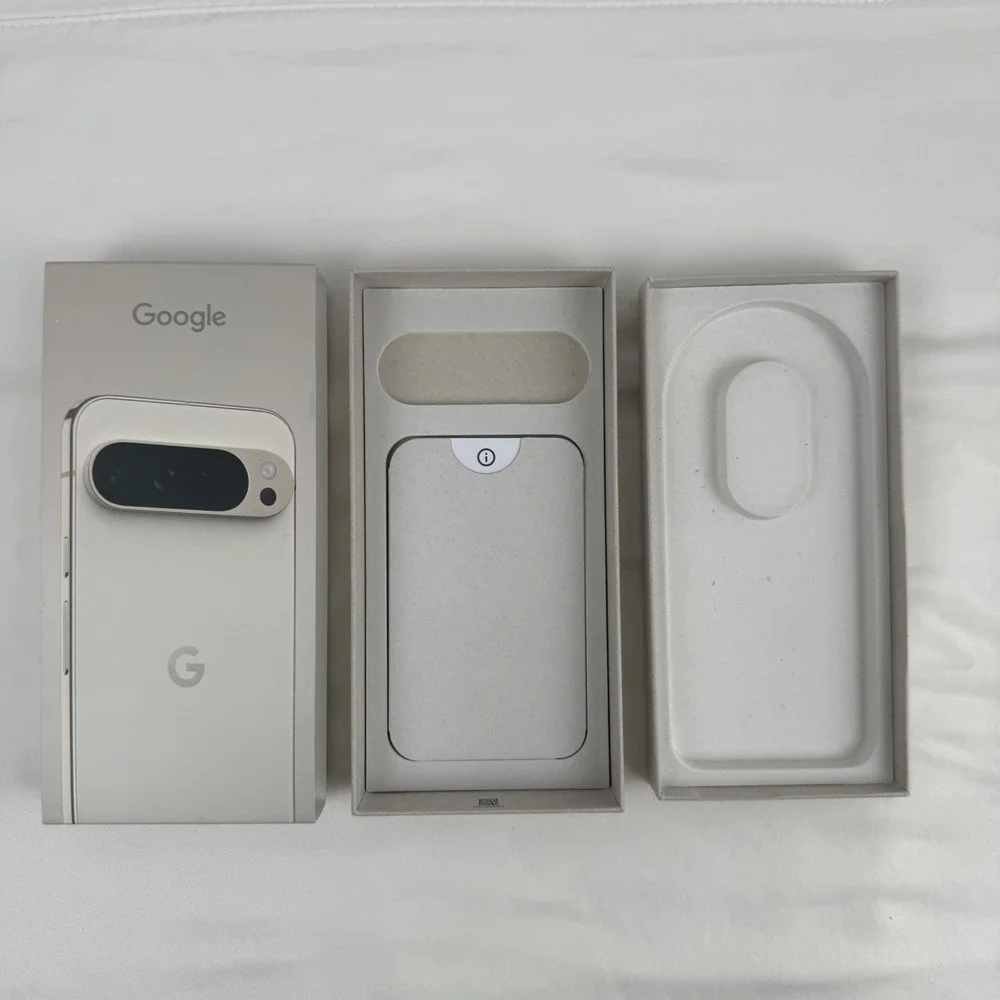 Google Pixel 9 Pro XL 128GB Porcelain 5G Smartphone BOX ONLY